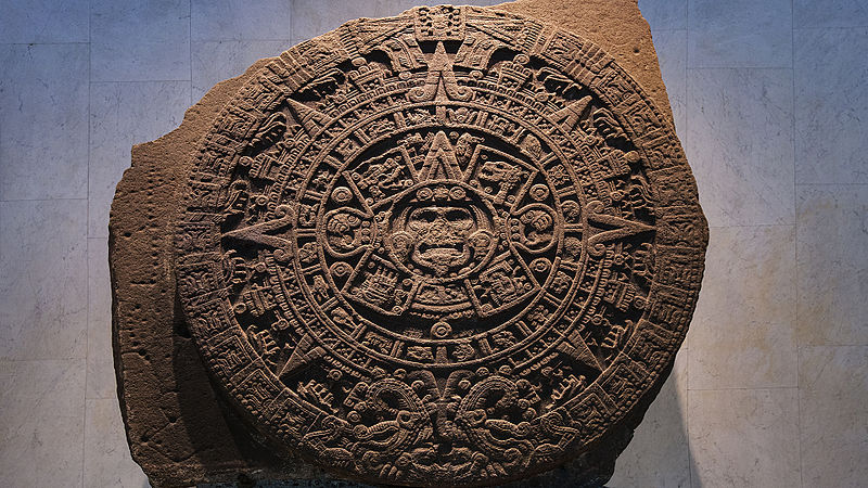 Kalendarz Azteków - Piedra del Sol - Kamień Słońca