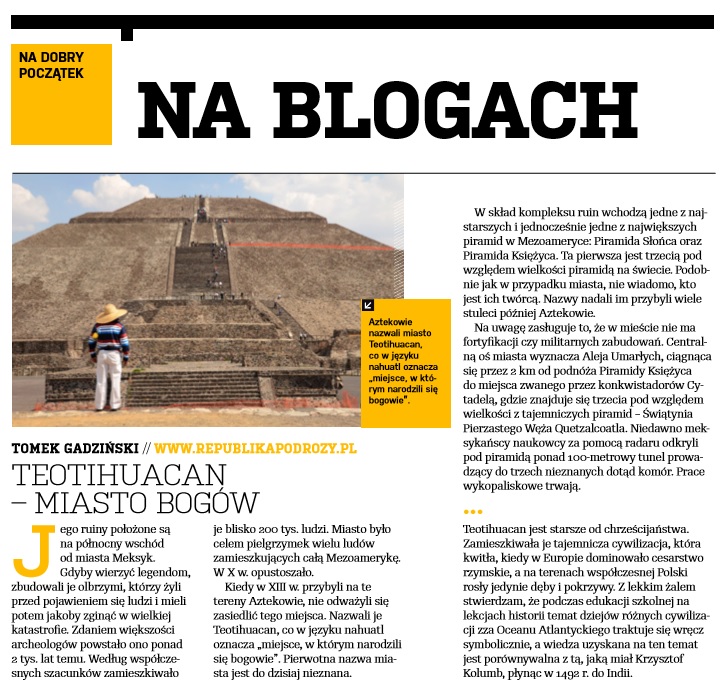 Teotihuacan - Miasto Bogów